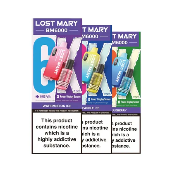 LOST MARY BM6000 DISPOSABLE VAPE KIT